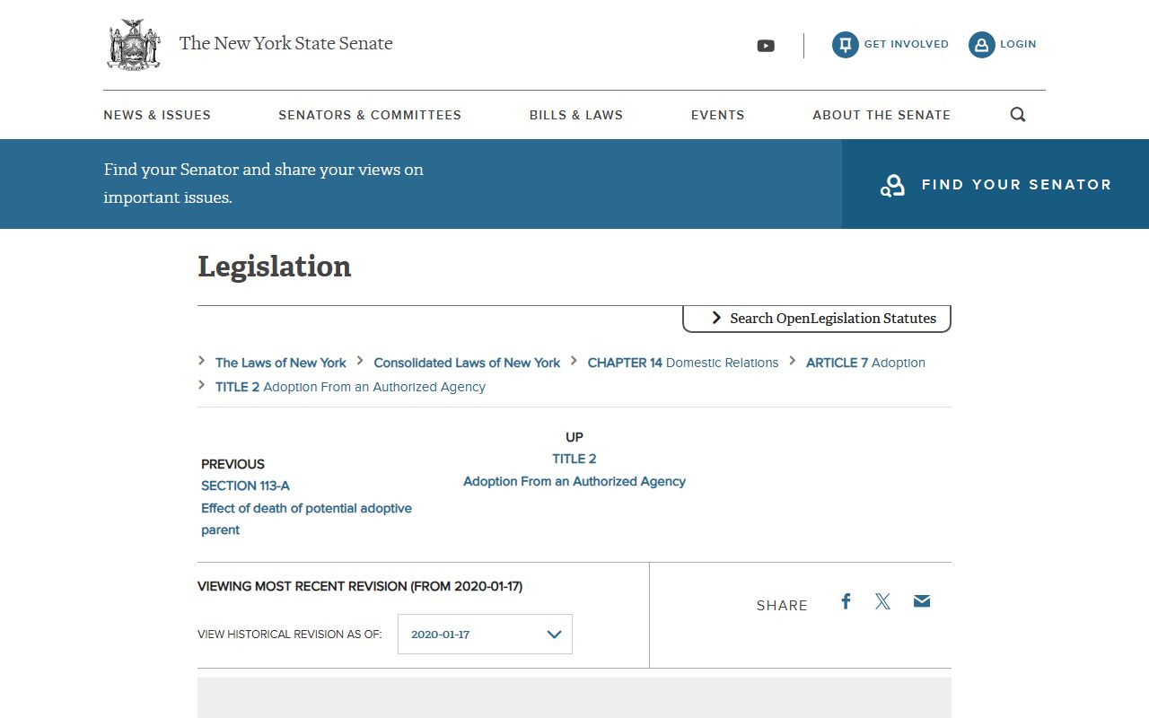 Domestic Relations Law Section 114 adoption record confidentiality for Erie County probate records